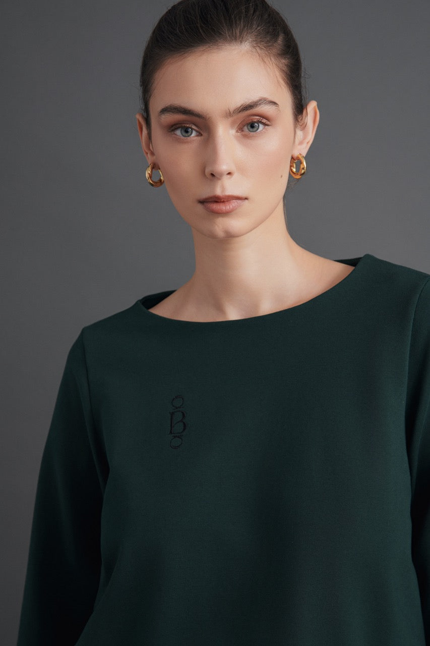 Longsleeve Forrest Green