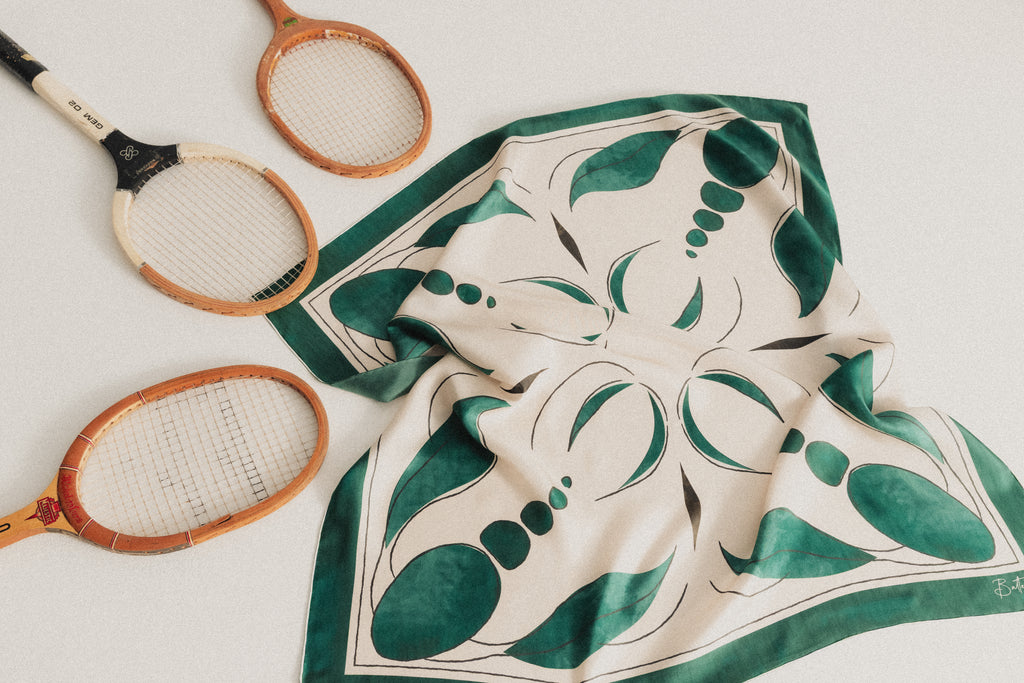 Wimbledon Silk Scarf