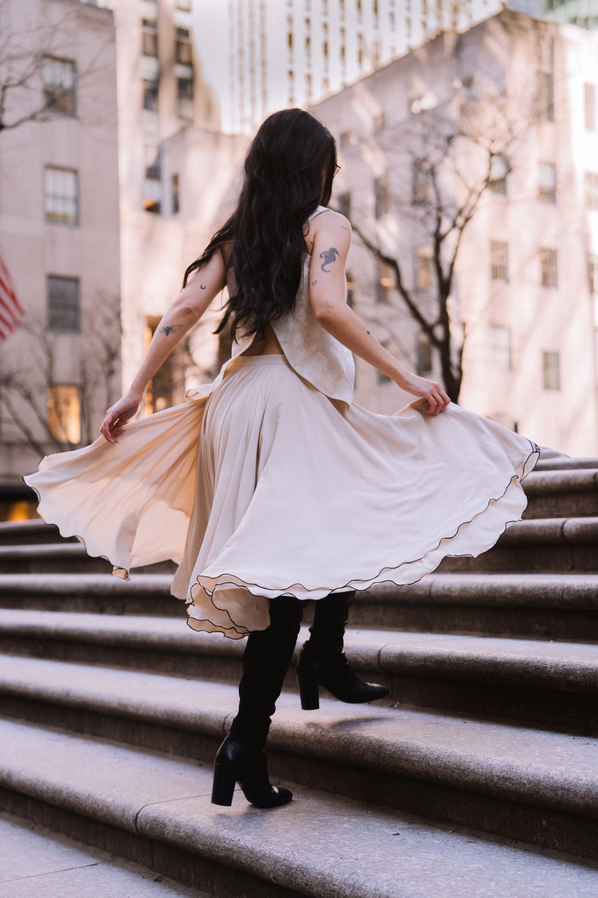 Bloom Cascade Skirt