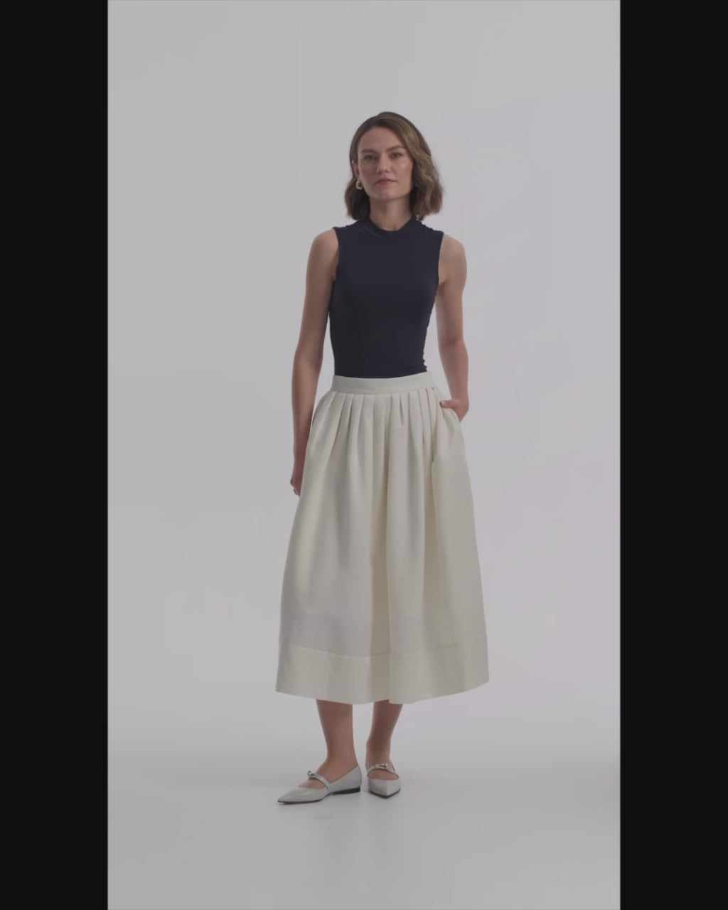 Minorca Lait Midi Skirt